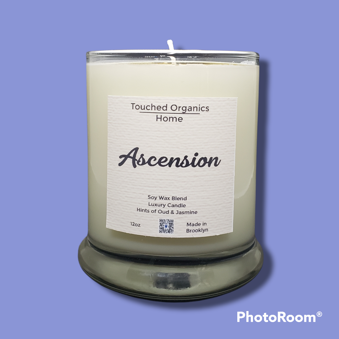 Let our Ascension Candle take you to another place with hints of Jasmine and wood