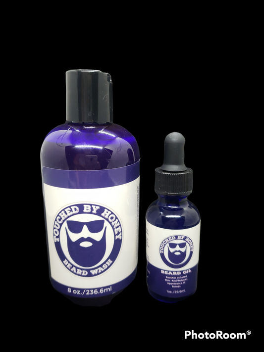 Beard oil and wash combo