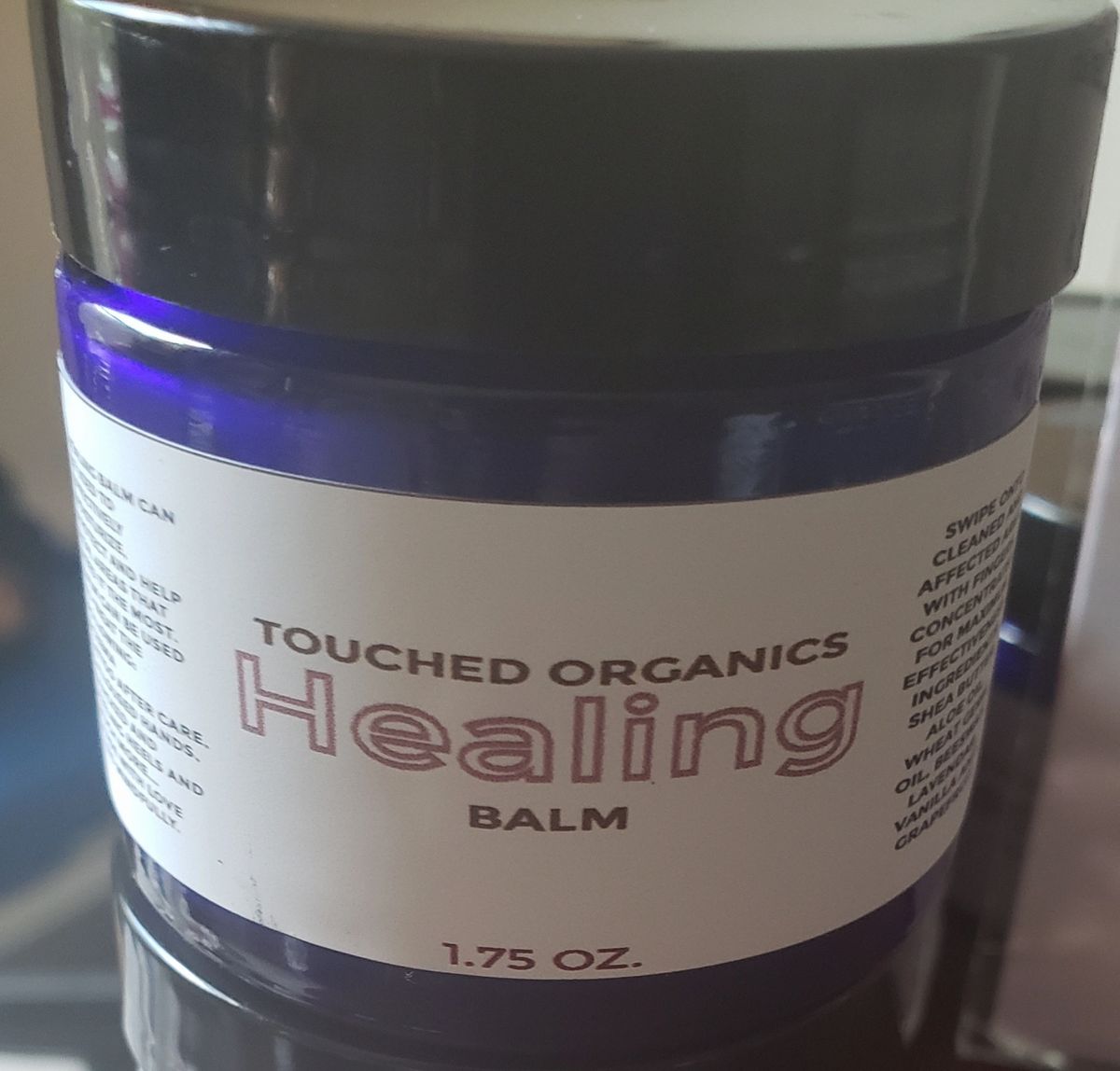 This balm is GREAT for dry cracked heels and cuticles. 